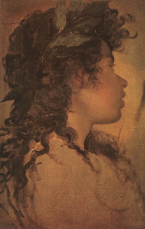 Diego Velazquez Study for the Head of Apollo